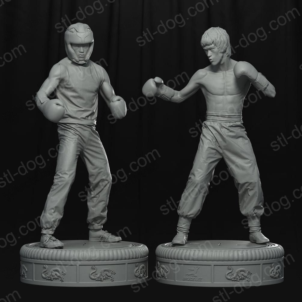 李小龙(Bruce Lee) 3D打印模型图纸